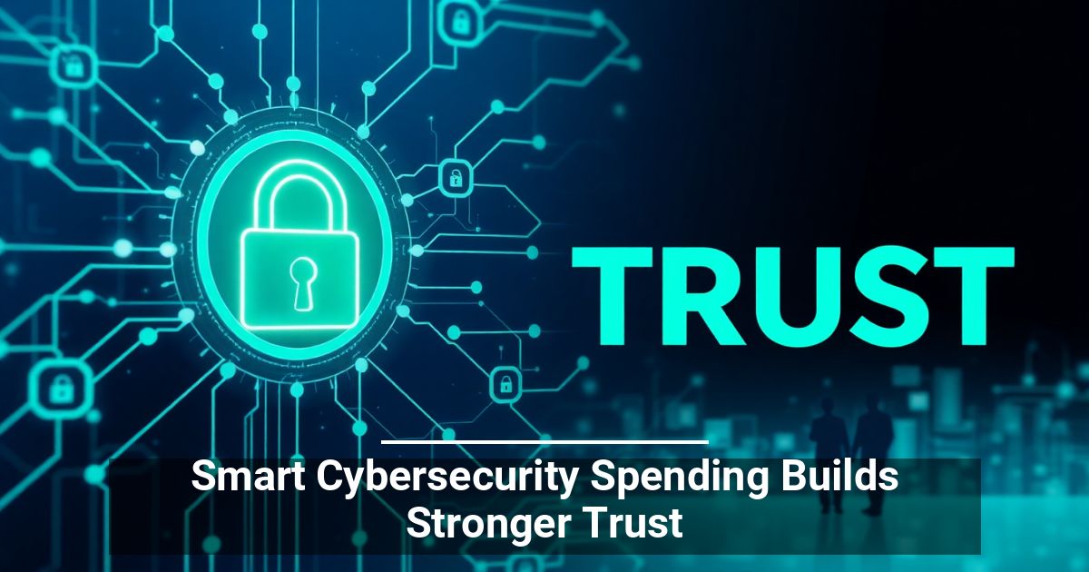 Smart Cybersecurity Spending Builds Stronger Trust