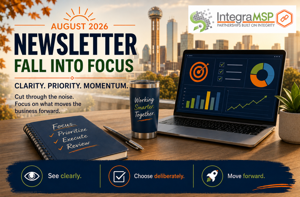 August 2026 Newsletter — Fall Into Focus