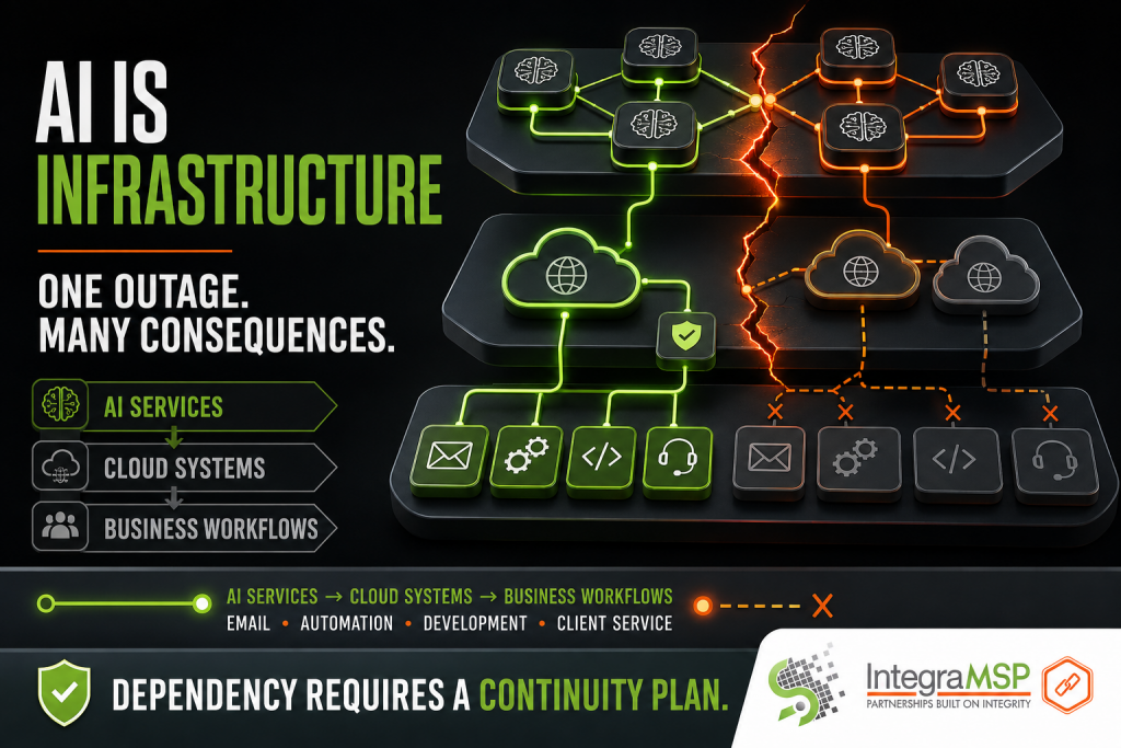 AI Has Become Business Infrastructure. Recent Outages Expose the Risk